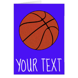 Joueur/entraîneur de basket-ball - Carte couleur e