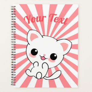 Joueur Kawaii White Kitten personnalisé