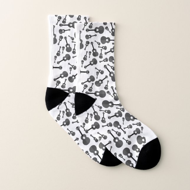 Joueur Motif de guitare (Paire)