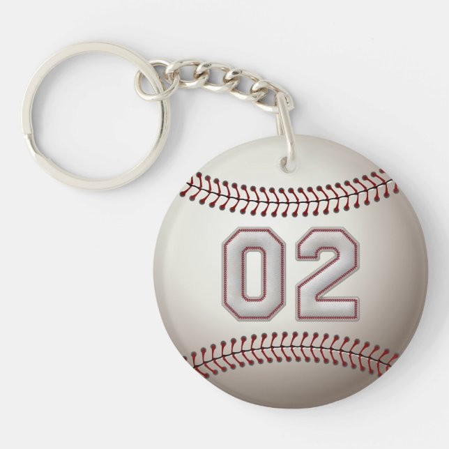 Joueur numéro 02 - points frais de base-ball (Devant)