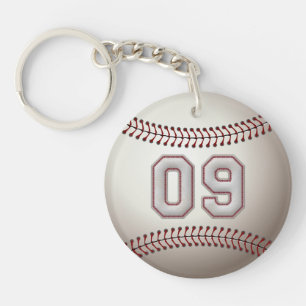 Joueur numéro 09 - points frais de base-ball
