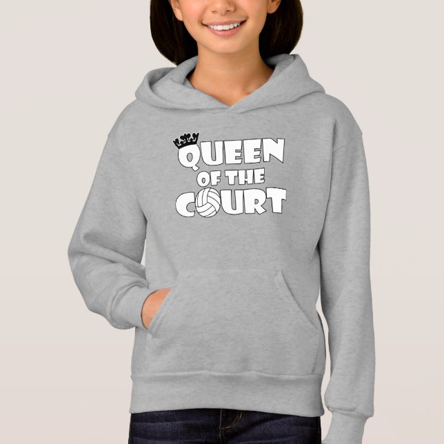 Joueur sportif de volley-ball Queen of the Court (Devant)