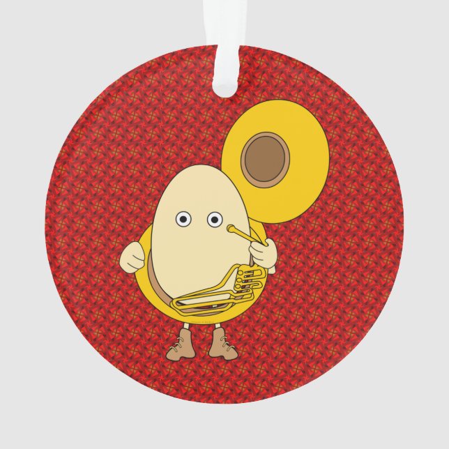 Joueur Tuba Egghead (dos)
