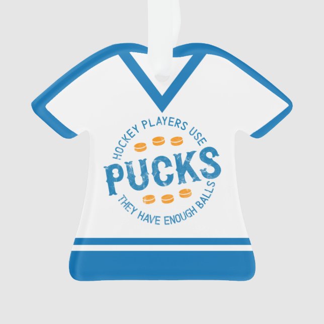 Joueurs de hockey utilisent des canards Ornement d (devant)