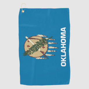Jouez au golf la serviette avec le drapeau de