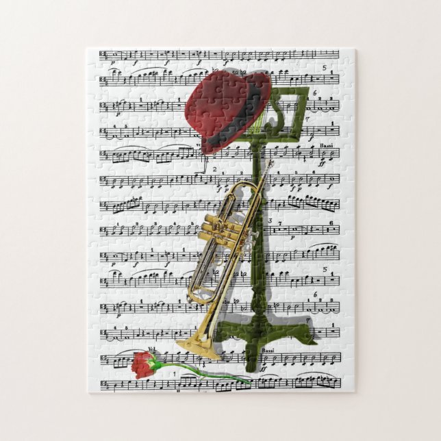 Jouez ce puzzle de musique (Vertical)