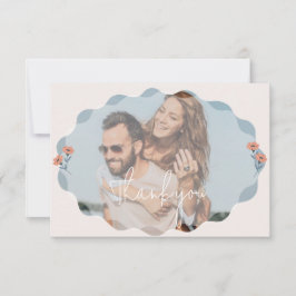 Jouful Floral Wedding Einladung Danke Cards