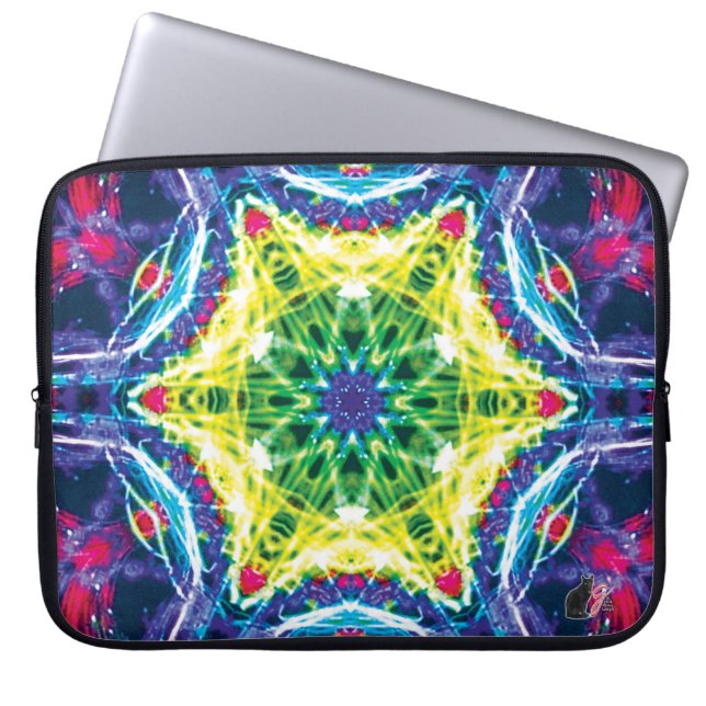 Joules Kaleidoskop Laptop Sleeve (Vorderseite)