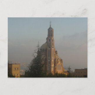 Jounieh Cathedral Libanon Postkarte