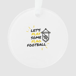 Jouons au football du drapeau