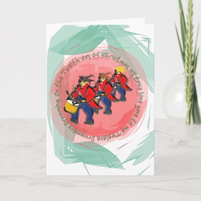 Jour 12 - 12 jours de cartes de Noël (Devant)