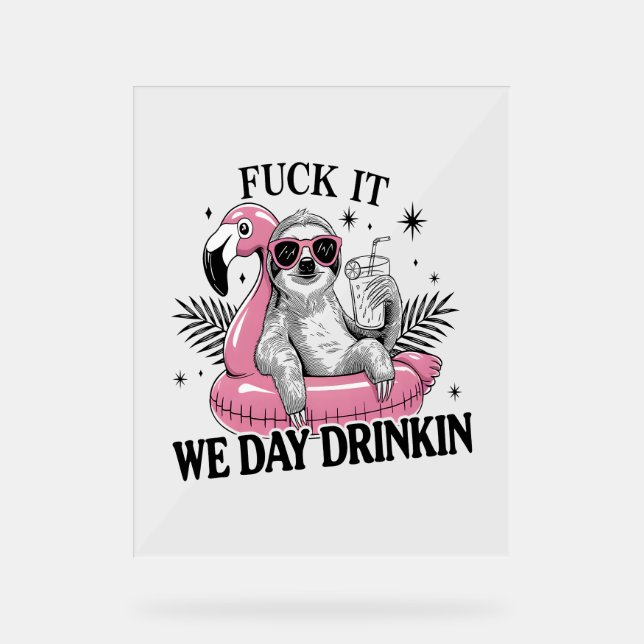 Jour boire Sloth (Recto)