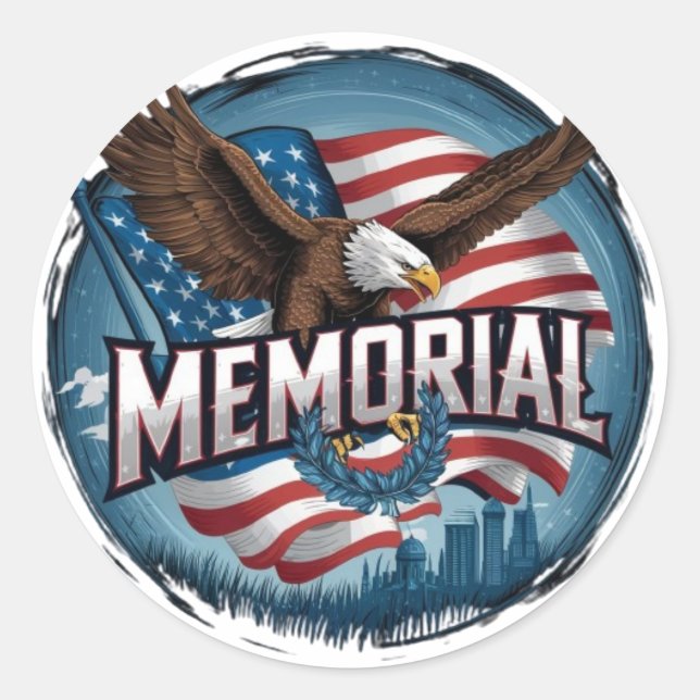 Jour commémoratif Hommage et souvenir Sticker (Devant)