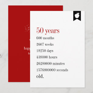 Jour d'anniversaire Jours Ancien Carte d'anniversa