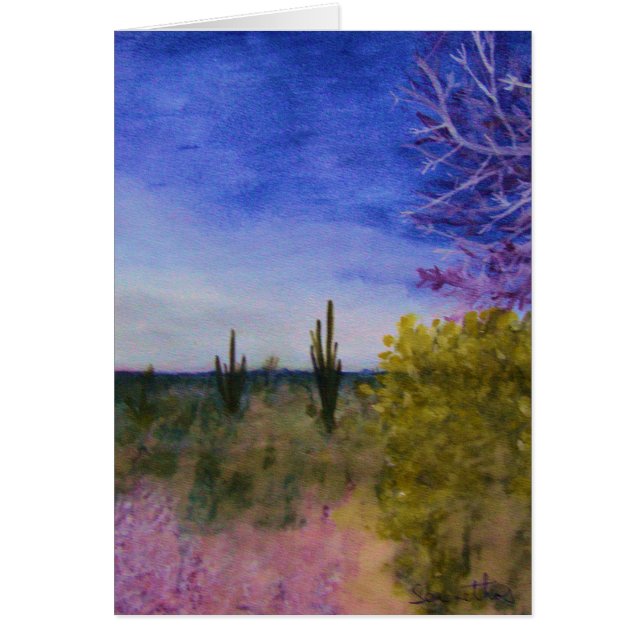 Jour dans le paysage de désert de l'Arizona dehors (Devant)