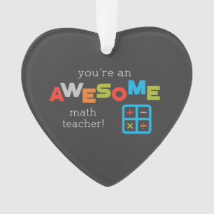 Jour d'appréciation de l'enseignant de mathématiqu