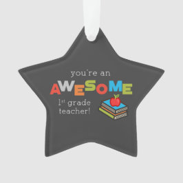 Jour d'appréciation de l'enseignant de première an