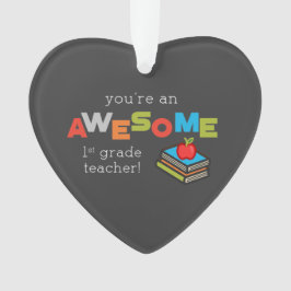 Jour d'appréciation de l'enseignant de première an