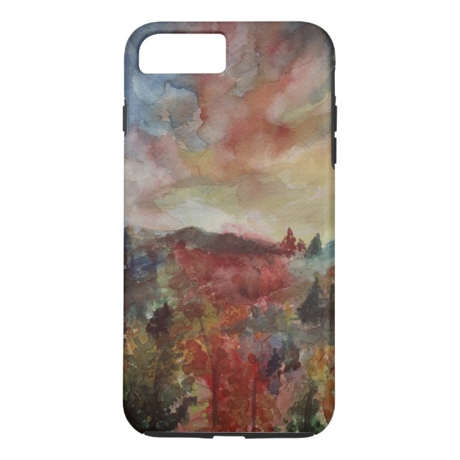 Jour d'automne Paysage Art iPhone / coque ipad (Dos)
