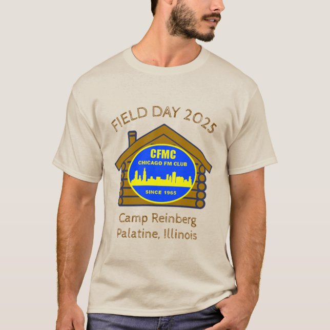 Jour de campagne officiel du CMFC 2025 T-shirt (Devant)