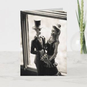 jour de la carte de voeux morte