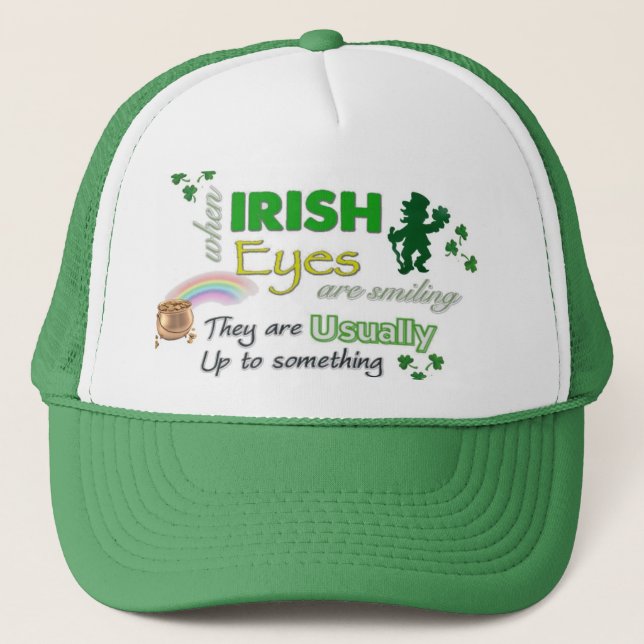 Jour de la Saint Patrick de nouveauté Casquette (Devant)