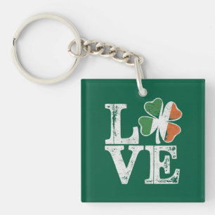 Jour de la Saint Patrick Love Lucky Shamrock irlan