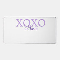 Jour de la Saint Valentin Xoxo ajouter nom pastel