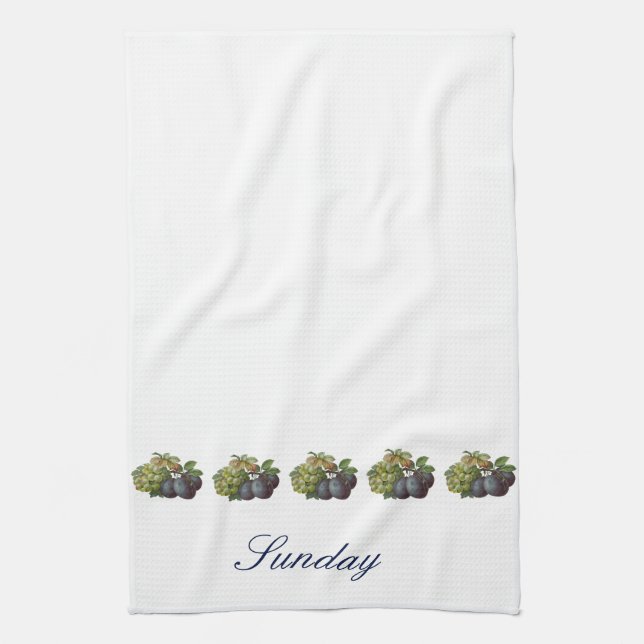 Jour de la serviette de semaine - dimanche (Vertical)