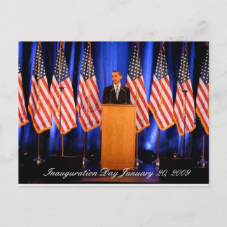 Jour de l'investiture 2009 Carte postale - Customi