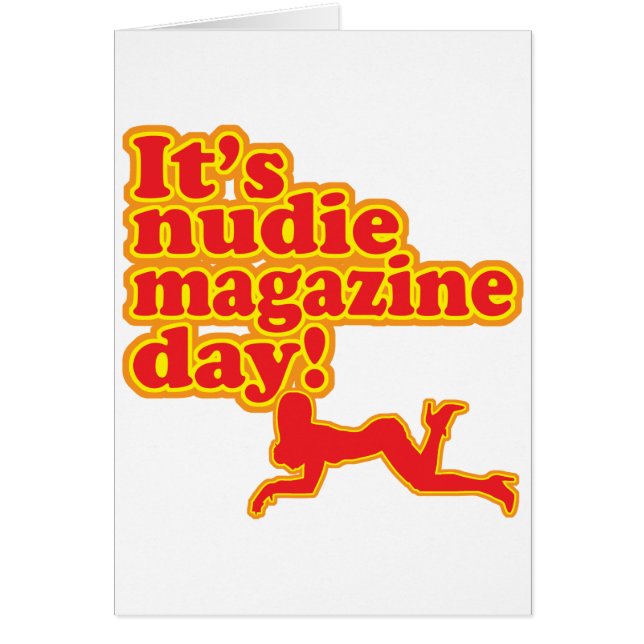 Jour de magazine de Nudie ! (Devant)