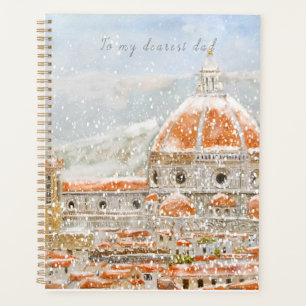 Jour de neige Italie Florence Cathédrale Duomo