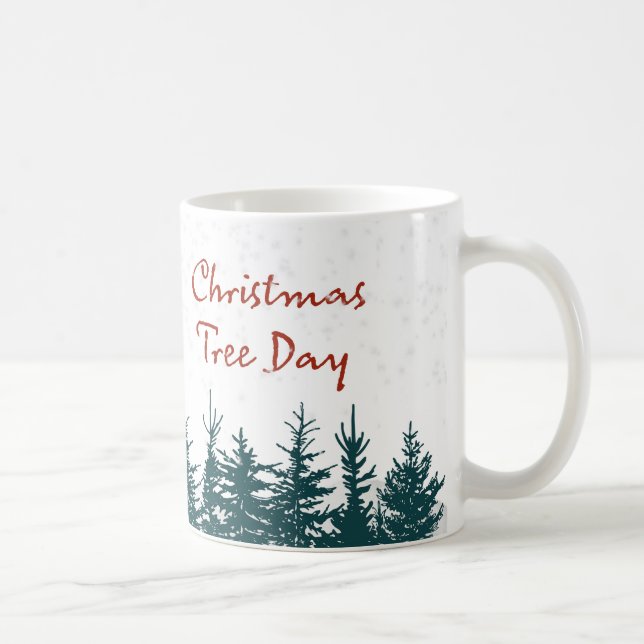 Jour de Noël Café Mug (Droite)