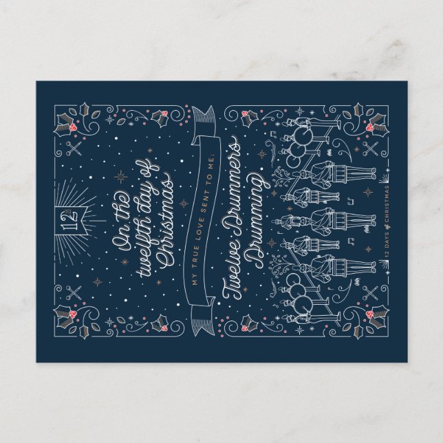 JOUR DE NOËL / Carte de Noël (Devant)