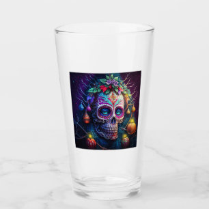 Jour de Noël du tombeur en verre mort