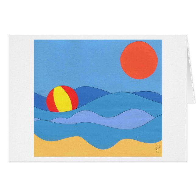 Jour de plage (Devant horizontal)