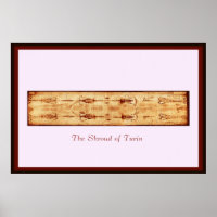 Jour de Turin Jésus Saint Face Poster complet