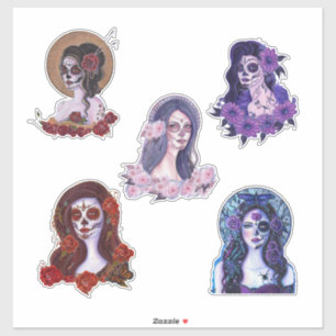 Jour des autocollants morts par Renee