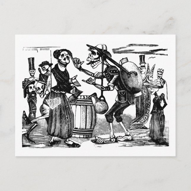 Jour des cartes des morts par Jose Posada (Devant)