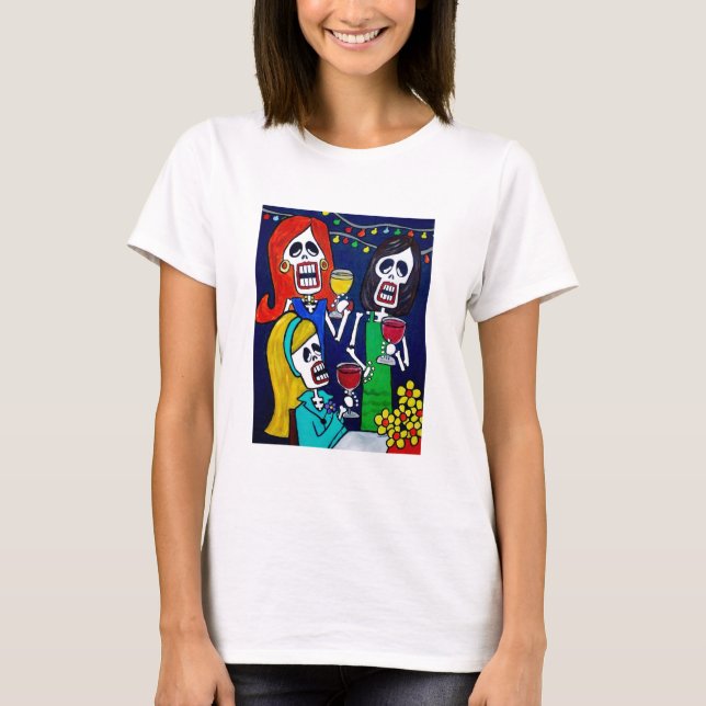 Jour des filles mortes au T-shirt de gala (Devant)