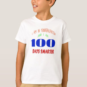 Jour des Kindergarteners 100 de T-shirt d'école
