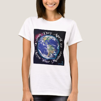 Jour des terres T-shirt couleurs claires
