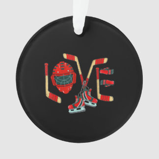 Jour des Valentines de hockey sur glace Aimer mign
