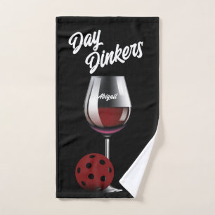 Jour Dinkers Pickleball Nom de l'équipe Red Wine