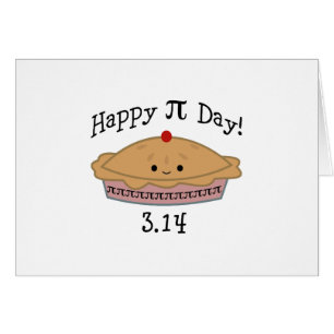 Jour heureux mignon de pi !