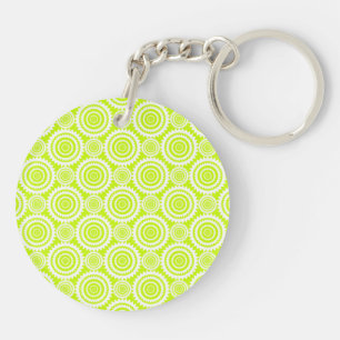 Jour lumineux chartreuse motif géométrique
