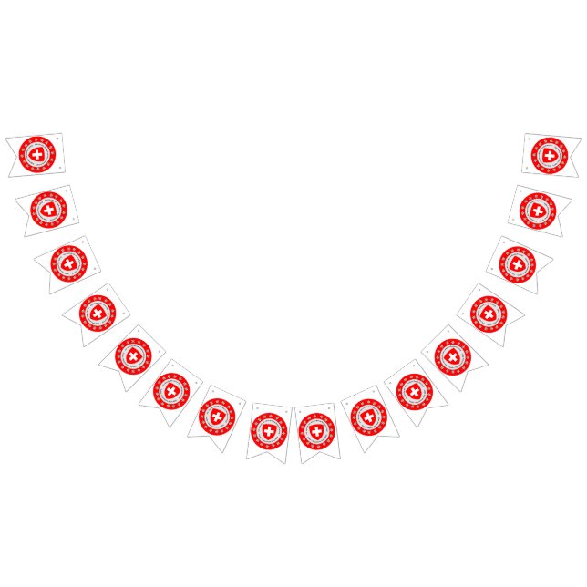 Jour national suisse Drapeau Edelweiss (Tout)