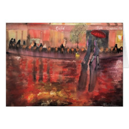 JOUR PLUVIEUX DANS LA CARTE DE PARIS