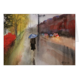 JOUR PLUVIEUX DANS LA CARTE DE PARIS