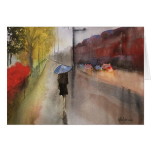 JOUR PLUVIEUX DANS LA CARTE DE PARIS
